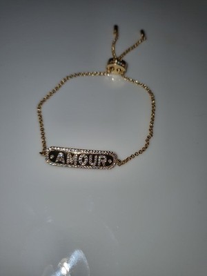 apm Monaco AMOUR Armkette aus vergoldetem 925 Sterlingsilber  Neu mit OVP