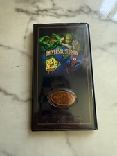 Smashed vintage penny book collection from Universal Studios and Disneyland