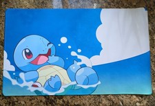Squirtle Mousepad - NEW Blue Squirtle Desk Mat 24x14 - Pokemon Desk mat Squirtle