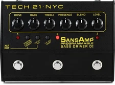 Tech 21 SansAmp Programmable Bass Driver DI