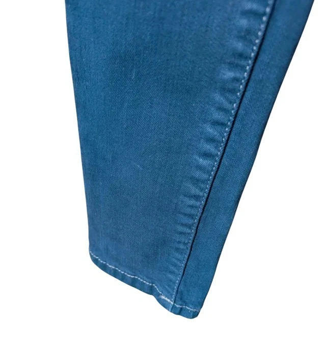 Lauren Ralph Lauren Womens Size 8 Skinny Jeans Dark Blue Stretch Denim - Image 3 of 4