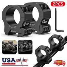 7075 Aluminum 30mm Scope Rings Medium/High Profile Picatinny Rifles Scope Mount