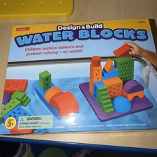 Lakeshore Design & Building Water Blocks – STEM Building Set for Kids,