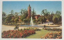 Vintage 1960s Postcard ~ Exposition Park University of Southern CA ~ Los Angeles