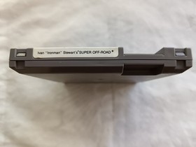 Super Off Road [NES, 1990] Loose With Nintendo Cover - Authentic - French