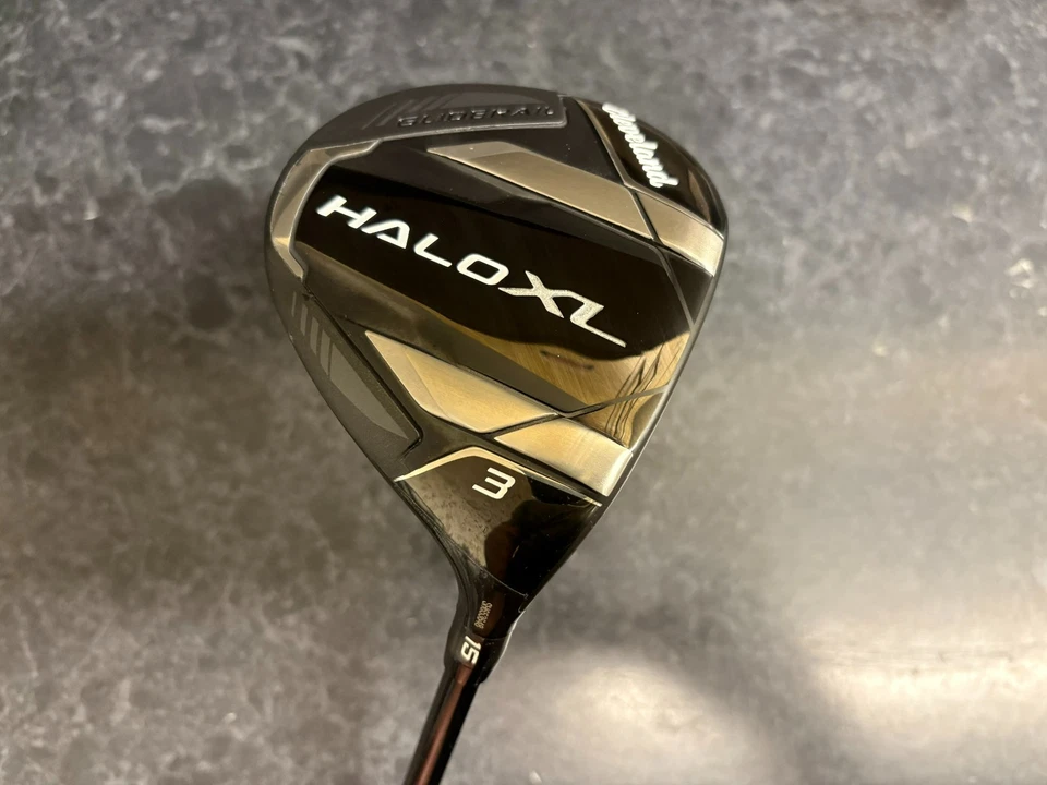 CLEVELAND HALO XL 3 WOOD - 15 DEGREE HZRDUS SMOKE GREEN 65 6.0 (NO HEAD COVER) - Image 2 of 4