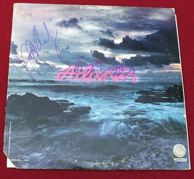 ORIGINAL SIGNIERT Vinyl LP* Atlantis   It's Getting Better  (1973) *Krautrock