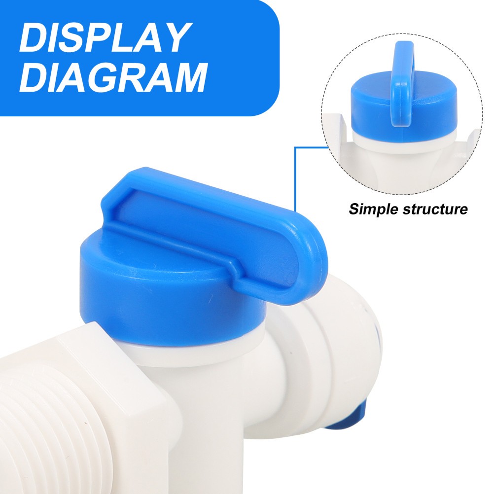 Filter System Accessory Water Hose Valve Small Purifier Replaceable Part