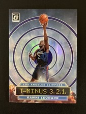 2019-20 Donruss Optic Kawhi Leonard T-Minus 3, 2, 1 Holo Prizm Card 🔥🔥🔥