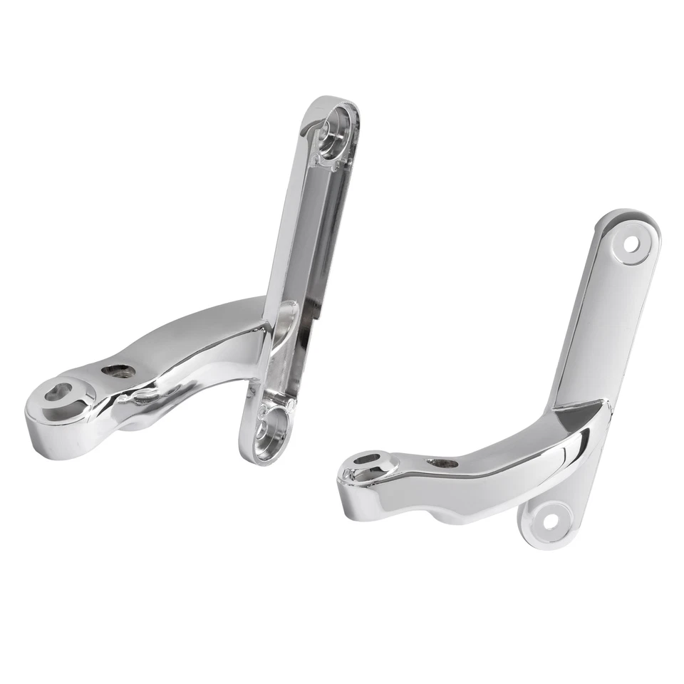 Auxiliary Spot Fog Turn Signal Light Bracket For Harley Electra Glide 1997-Up - Image 4 of 4