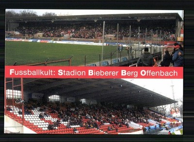 Stadionpostkarte Stadion Bieberer Berg Kickers Offenbach  +A 247721