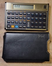 Hewlett Packard HP 12c Financial Calculator With Case Working Great