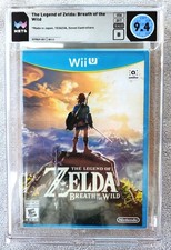 1ST PRINT Controller Error ZELDA BotW Breath Wild Nintendo Wii U PSA WATA 9.4 B 