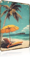 Beach Summer Room Surfing Poster for Tin Metal Signs Home D cor 8x12