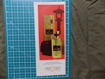 1967 PRINT AD JADE EAST COLOGNE AND AFTER SHAVE