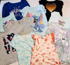 11 Piece Girls Shirt bundle mixed season Lot size 10/12