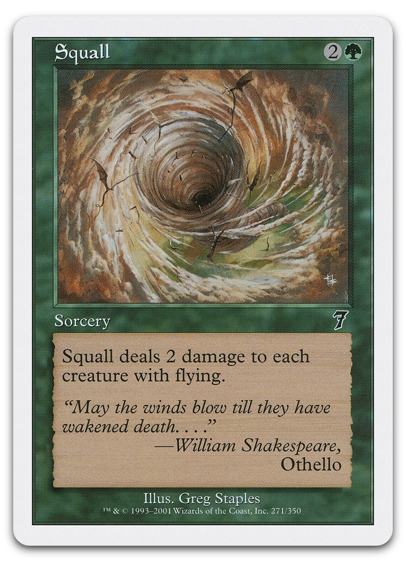 Squall #271 (NM) 7th Edition 7ED Magic MTG