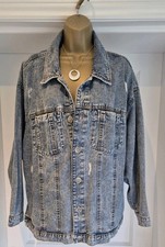 TU Woman Distressed Denim Jacket Size 22
