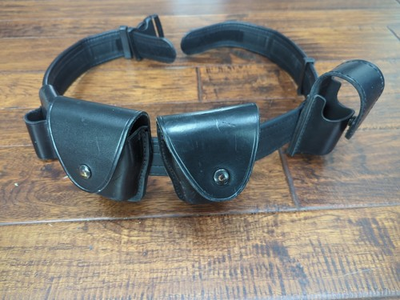 #ad Uncle Mike#x27;s Mirage Medium Duty Belt Jaypee Handcuff CaseX2 Plus More $80.00