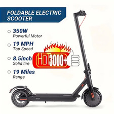 Electric Scooter for Men and Women 8.5" Solid Tire, 19mph Power by 350W Motor