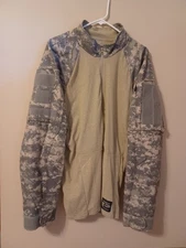 Potomac Field Gear Shirt Mens Large Long Camo Tactical Combat Army ACU Digital