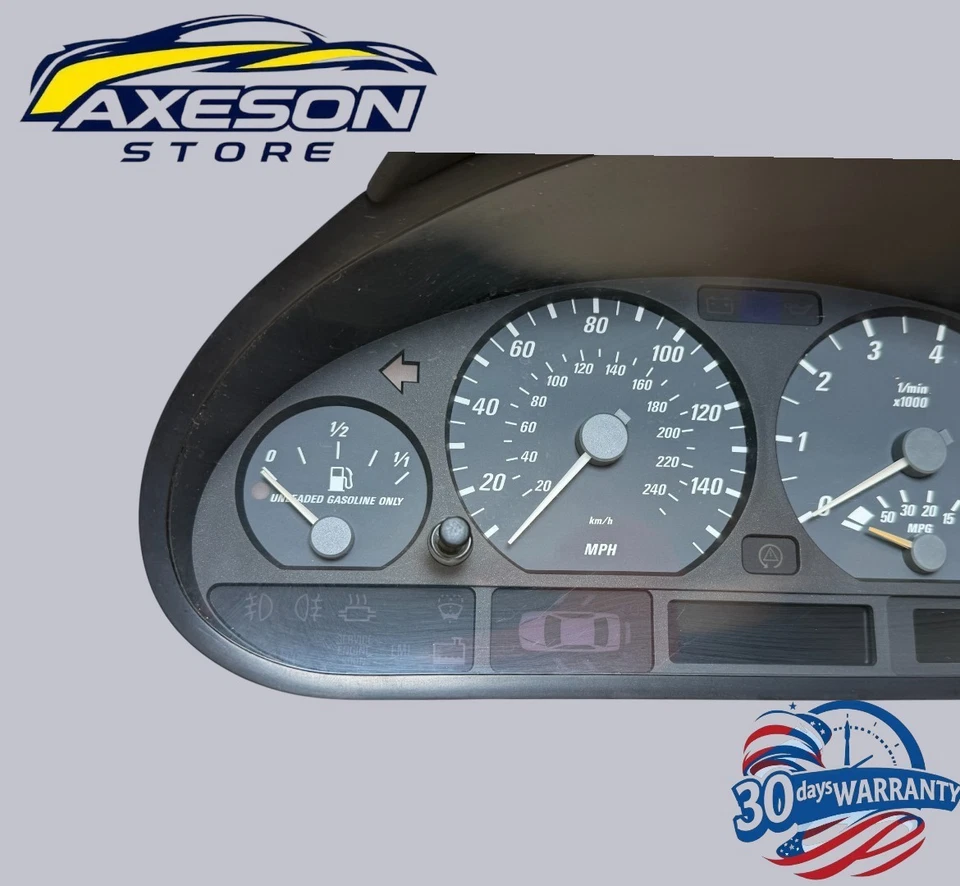 OEM 99-06 BMW E46 325 325Ci 330 330Ci instrumento medidor panel velocímetro Foto 4 de 4