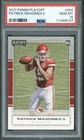 2017 Panini Playoff #204 Patrick Mahomes II RC Rookie Gem Mint PSA 10