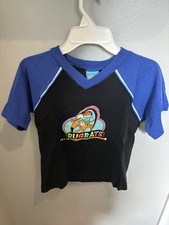 Vintage 1997 Nickelodeon Rugrats Sporty Colorblock V-Neck Youth Shirt