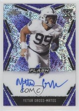 2020 Leaf Flash Purple 25/25 Yetur Gross-Matos #BA-YGM Auto 0c6