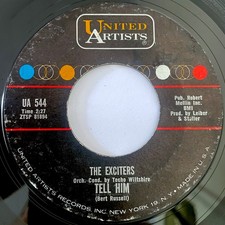 THE EXCITERS - TELL HIM / HARD WAY TO GO - Or...
