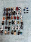 LEGO MISC MINIFIGURE LOT STARWARS MARVEL RARE LOT 40+ minifigures
