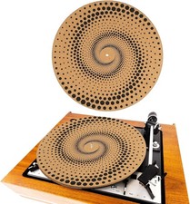 Cork Turntable Mat/3mm Thick for Better Sound Support on 11.8 Inches Vinyl LP...