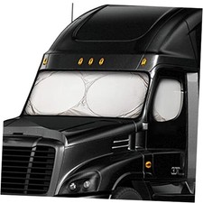 Semi Truck Sunshade for Windshield and Side Windows, UV Protective Gray