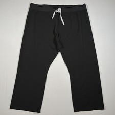 FIGS High Waisted Livingston Scrubs Bottoms Pants Womens 2XL Black Drawstring