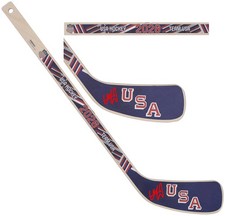 Vincent Trocheck Team USA Autographed 2026 Olympic Mini Wood Stick