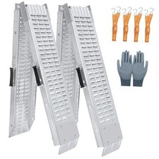 72.5" Heavy Duty Folding Loading Ramps, 1500lb Capacity, Ideal for