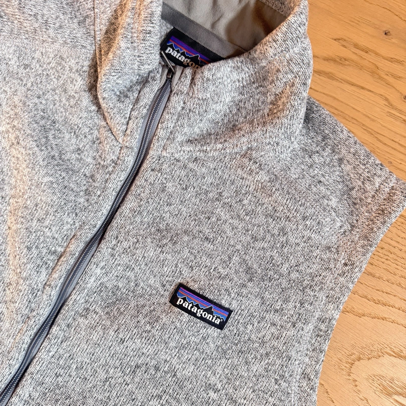 Patagonia Better Sweater Fleece Vest Men's X XL Stone Wash Full Zip Pockets Nice