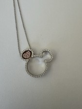 Disney JCM .925 Cz Minnie Necklace