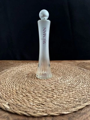 Flacon Parfum Luxe Verre Dépoli Vaporisateur 100 ml Design Élancé Argent - Photo 1/4