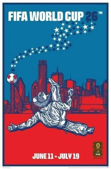 FIFA World Cup 2026 - New York, New Jersey Poster