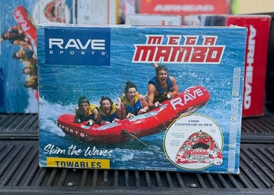 Rave Sports Mega Mambo 4-Person Towable Tube New in Box
