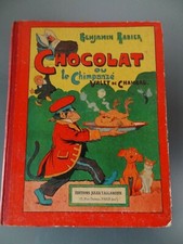 rare ancienne BD benjamin rabier chocolat ou le chimpanze valet de chambre 1916