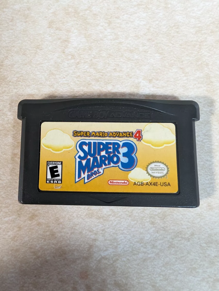 Super mario advance 4 cartridge deals