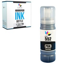 Compatible Epson 552 Photo Black Ink Bottle for EcoTank ET-8500 and ET-8550