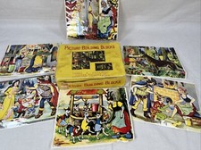 Chadwick-Miller Picture Building Blocks Forms 6 Fairy Tale Puzzles No. E159