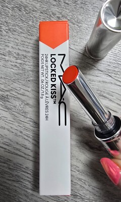 MAC Locked Kiss 24Hr Lippenstift | 57 Renegade | 1,8g/0,06oz | Neu im Karton  Authentisch