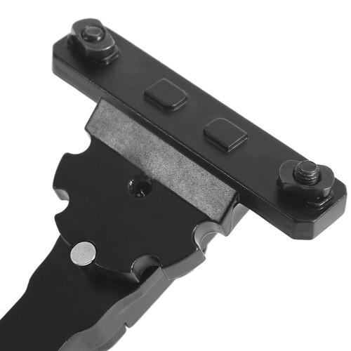 For M-lok 7.5" - 9" Hunting Tactical Rifle Bipod Lightweight Adjustable Black - Picture 13 of 24