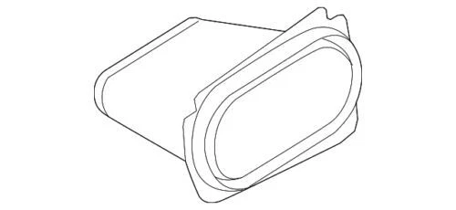 Подлинный воздушный фильтр в сборе элемент GM 2014-2019 Chevrolet Corvette 84032895 - Изображение 3 из 4