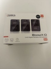 Comica Wireless Lavalier Microphone, Boomx-d2 Wireless Microphone System