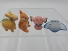 VTG POKEMON Nintendo Buizel Numel Snubbul Mantyke Plastic 1" Toy Mini Figure PK